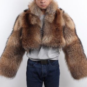 Fox fur coat 100% REAL